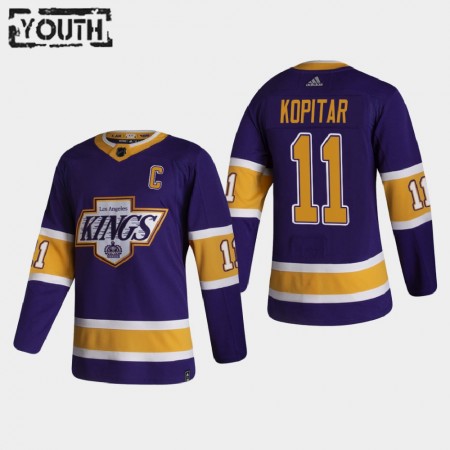 Los Angeles Kings Trikot Anze Kopitar 11 2020-21 Reverse Retro Authentic - Kinder